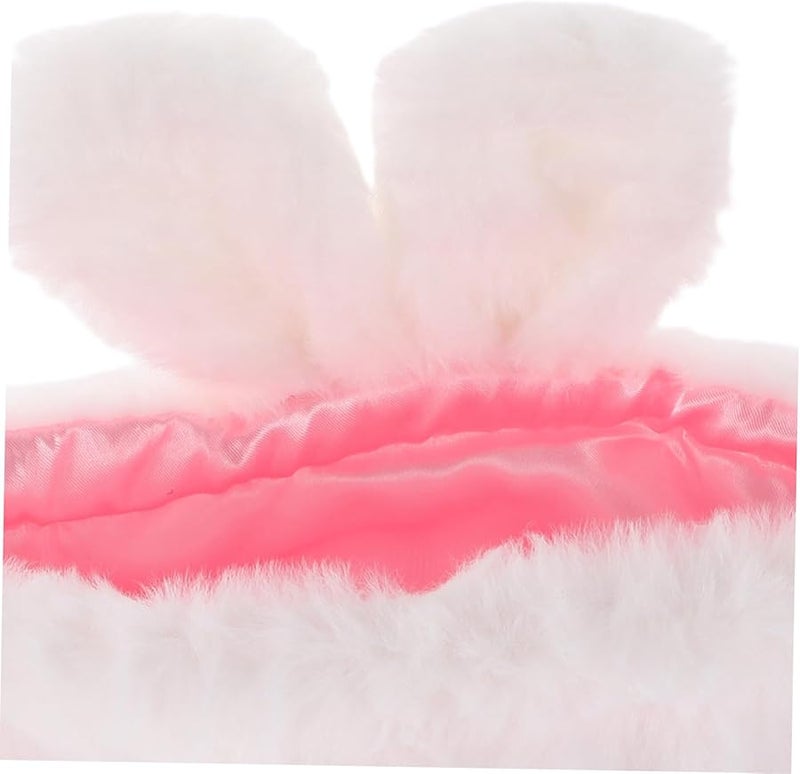 Pink Rabbit Makeup Bag Kawaii Drawstring Pouch For Travel Cosmetics Storage - Image 3